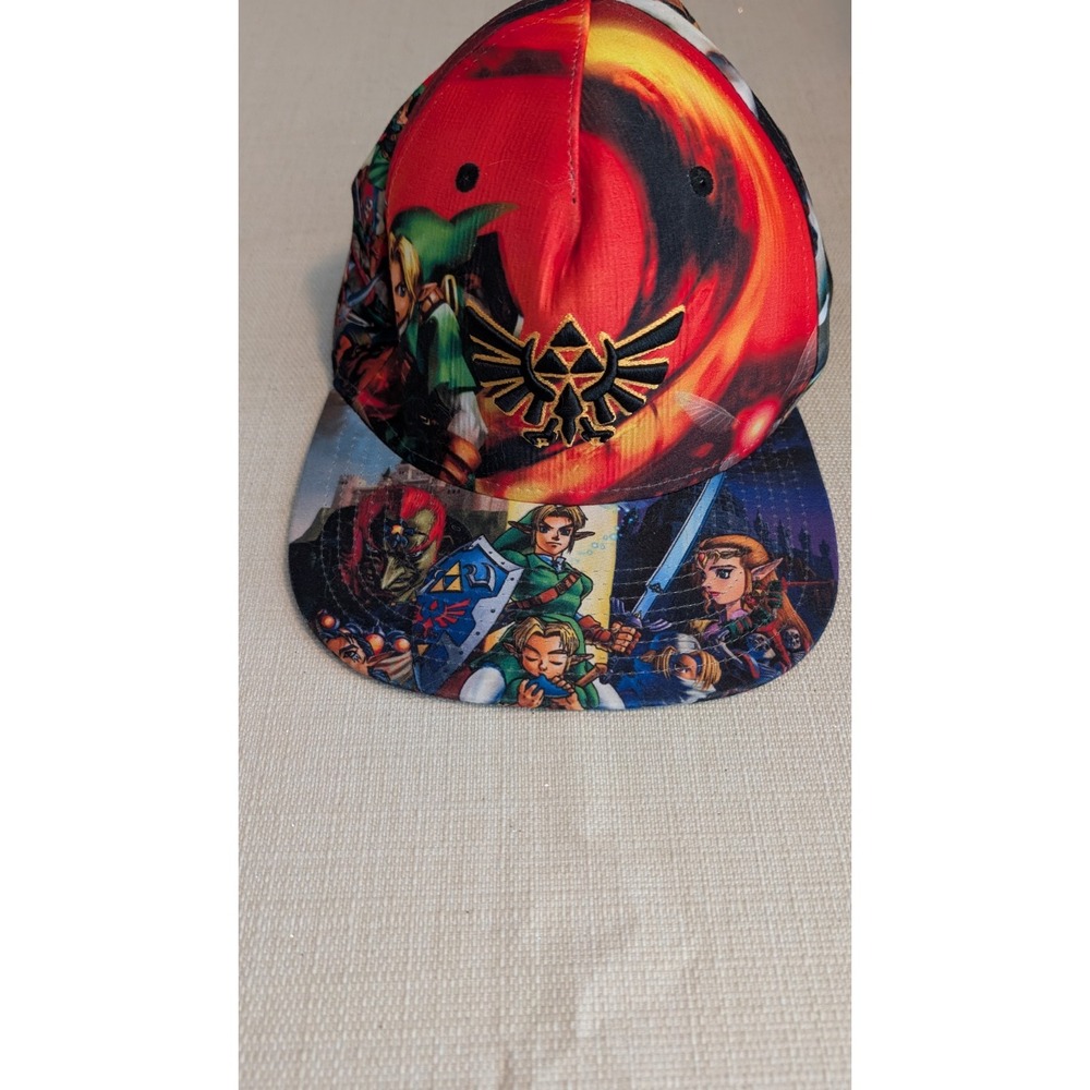 Zelda Ocarina of Time n64 2014 Cap One Size Fits Most Adjustable Snap Hat